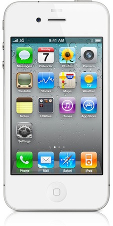Смартфон APPLE iPhone 4 8GB White - Белебей