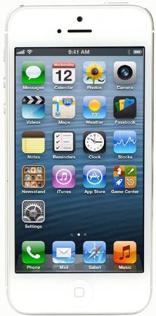 Смартфон Apple iPhone 5 64Gb White & Silver - Белебей